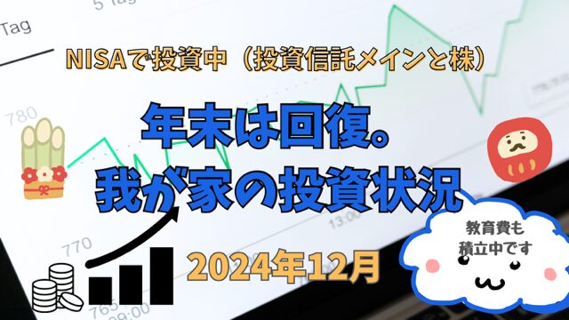 投資状況12月2024年