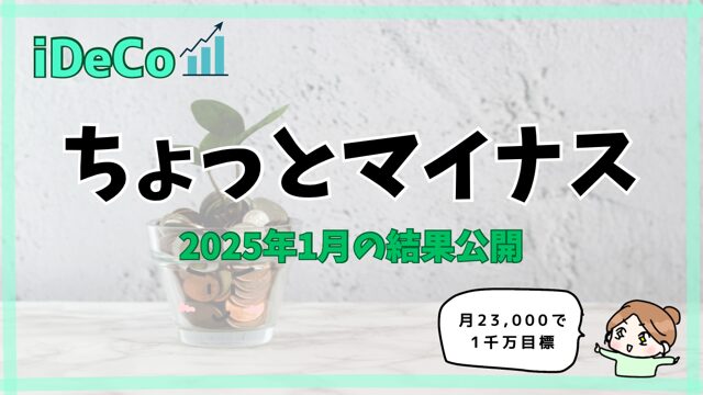 iDeCo2025年1月