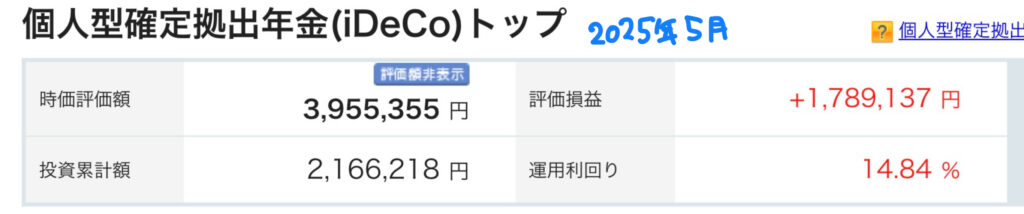 iDeCo2025年5月
